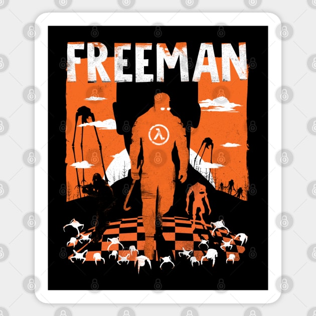 Freeman Sticker by technofaze